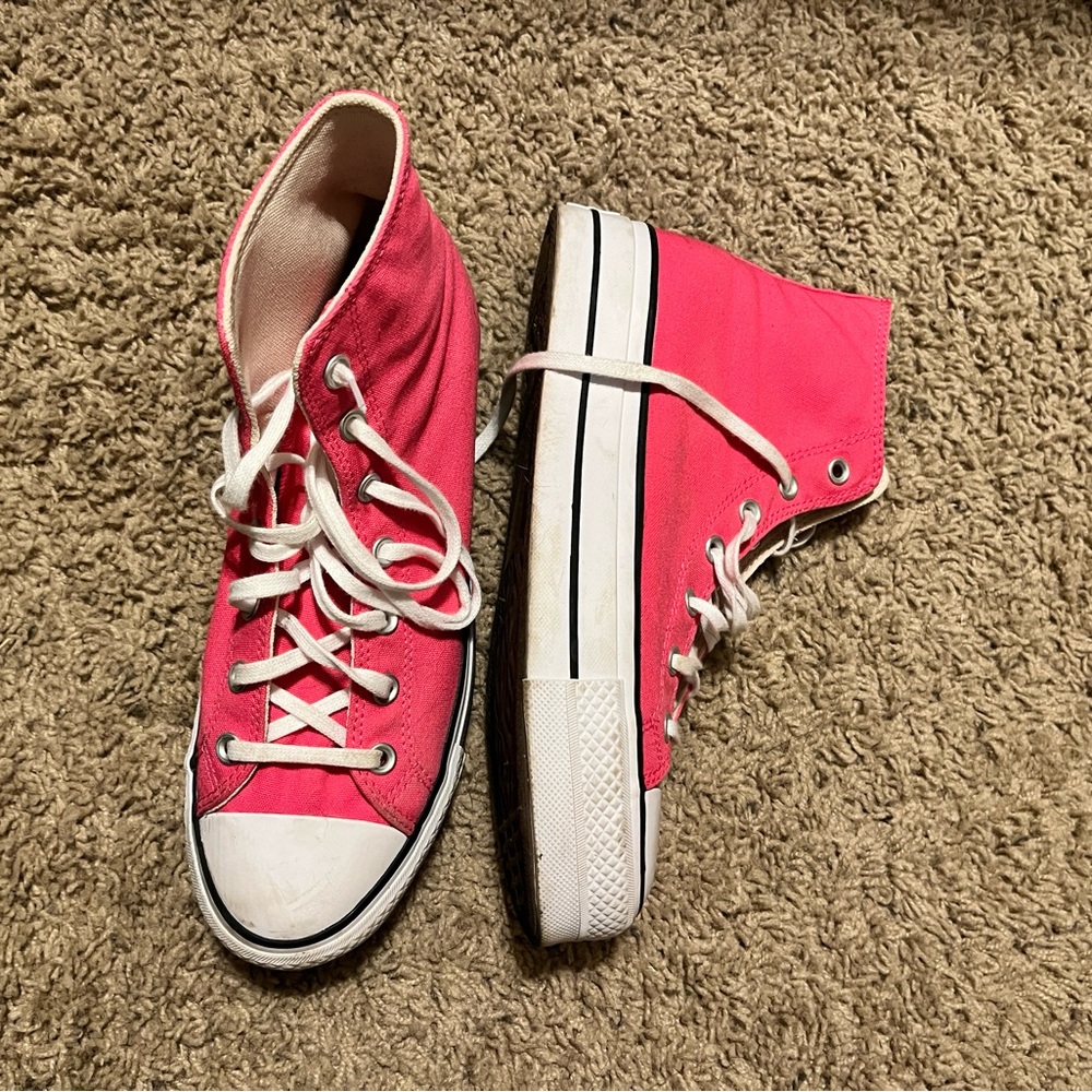Converse platform Chuck Taylor high tops